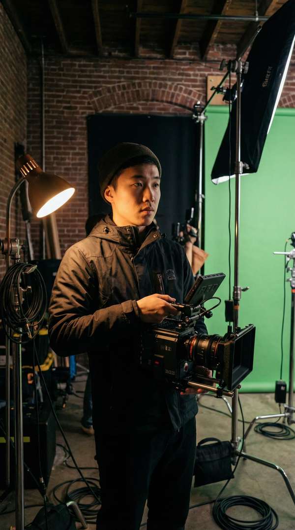 黄色仓库摄影师